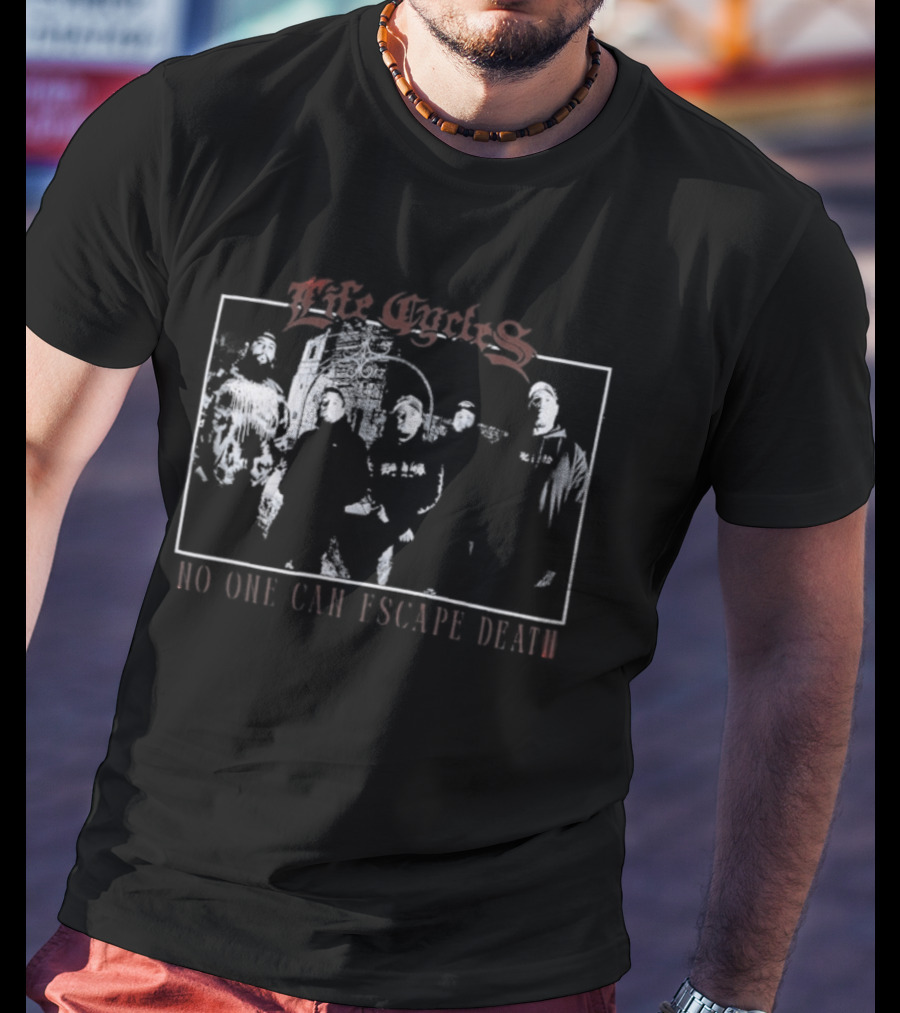 Life Cycles No One Can Escape Death Tour 2026 T-Shirt