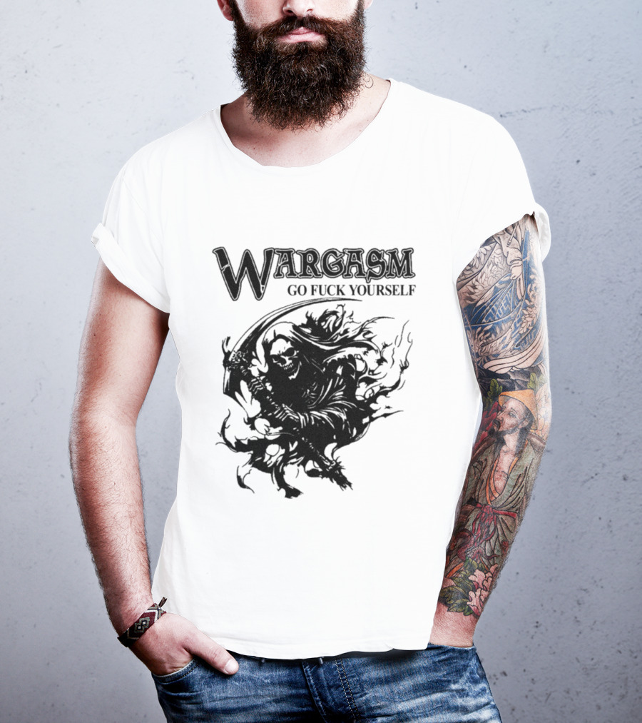 Wargasm Go Fuck Yourself Dark Fantasy Creature T-Shirt