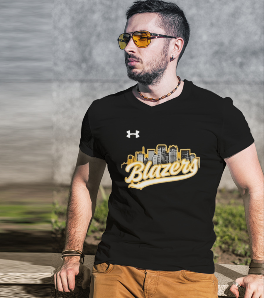 Blazers Birmingham City Connect UAB Baseball Under Armour T-Shirt