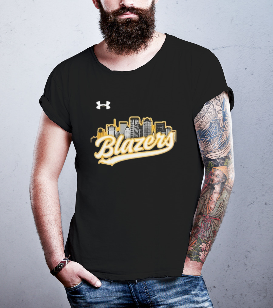 Blazers Birmingham City Connect UAB Baseball Under Armour T-Shirt