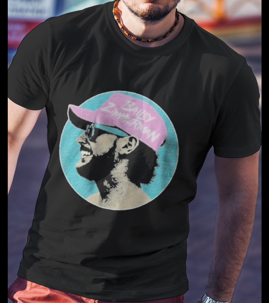 Bailey Zimmerman Circular Pink Hat Profile T-Shirt