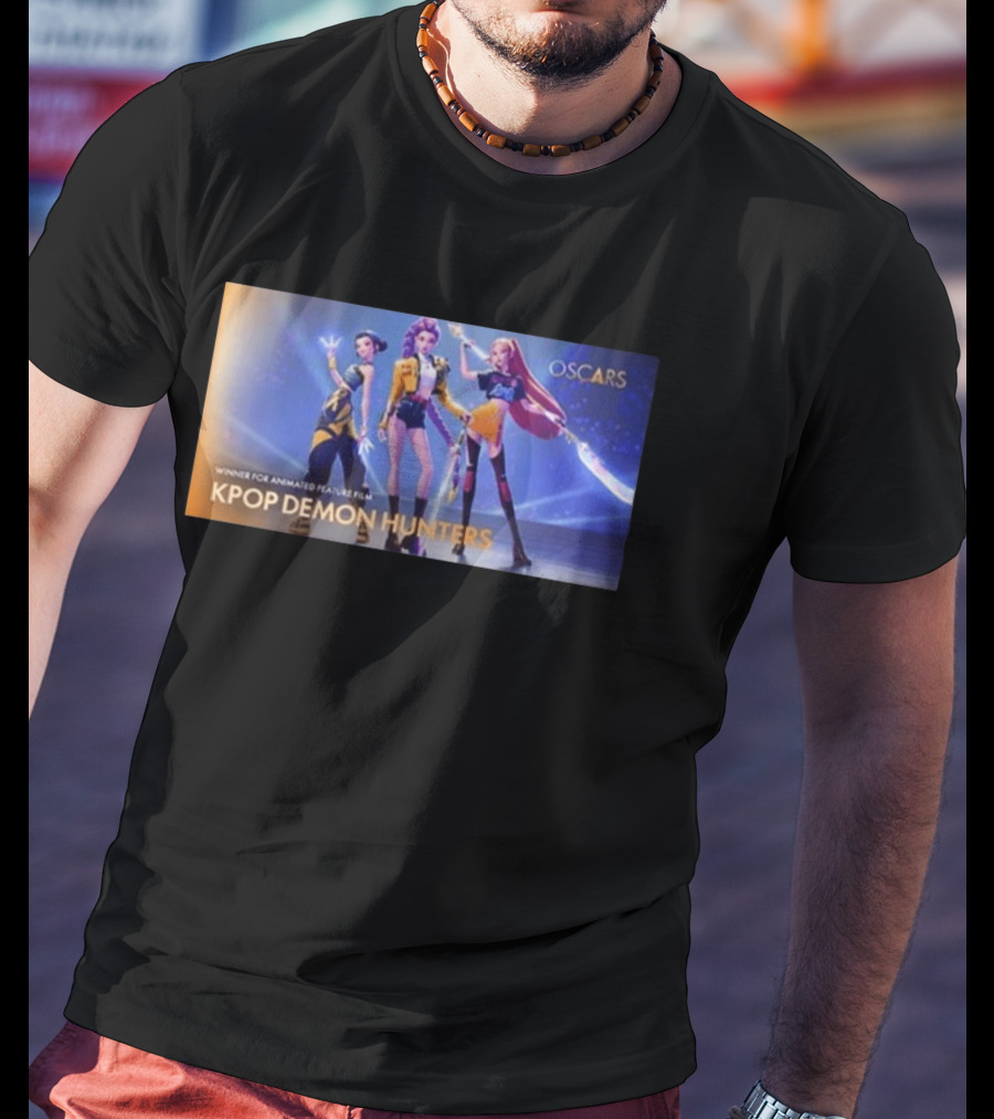 K Pop Demon Hunters Winner Oscar For Animated Feature Film Oscars T-Shirt