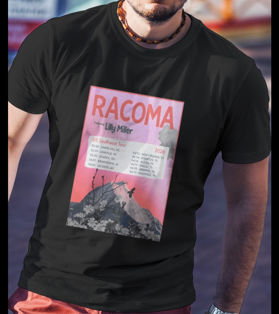 Racoma Ft Lilly Miller US Southeast Tour 2026 T-Shirt