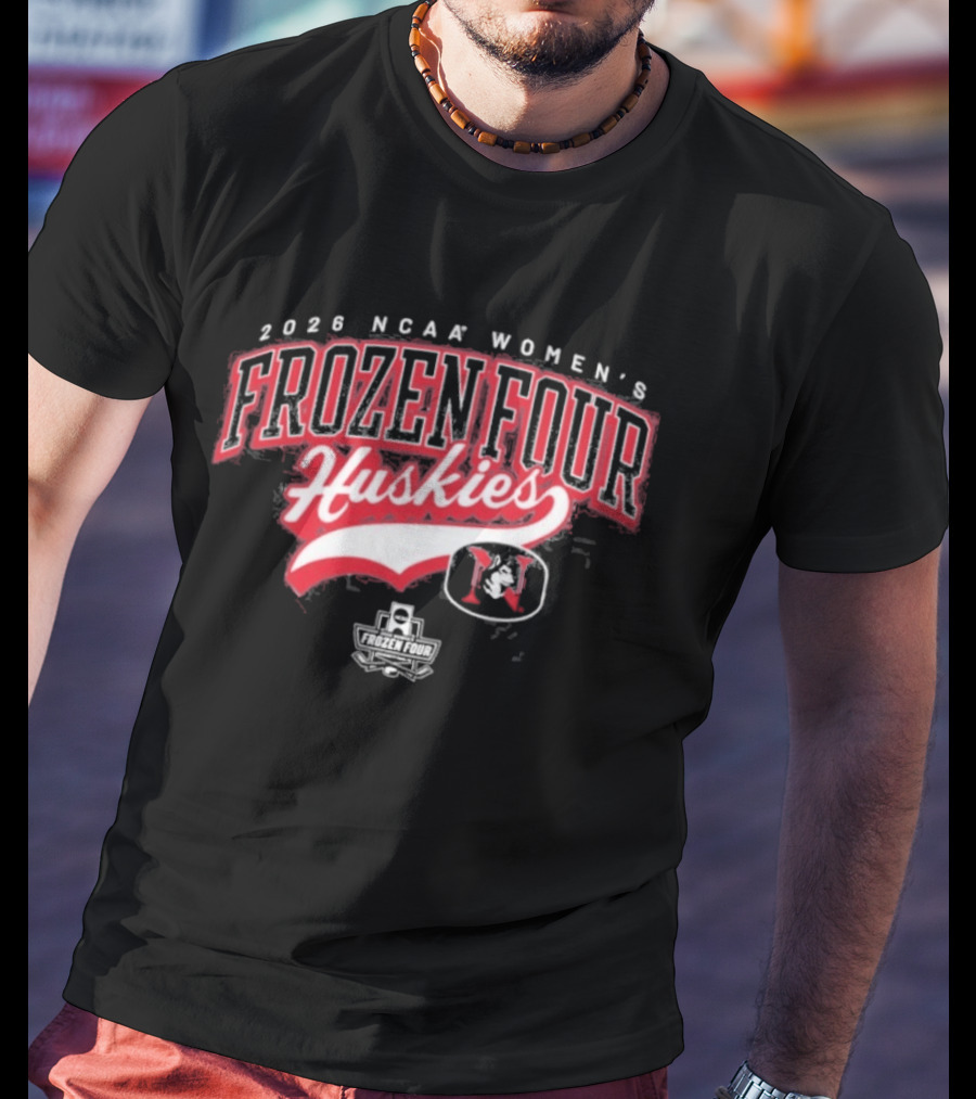 2026 NCAA Women's Frozen Four Huskies Hockey T-Shirt