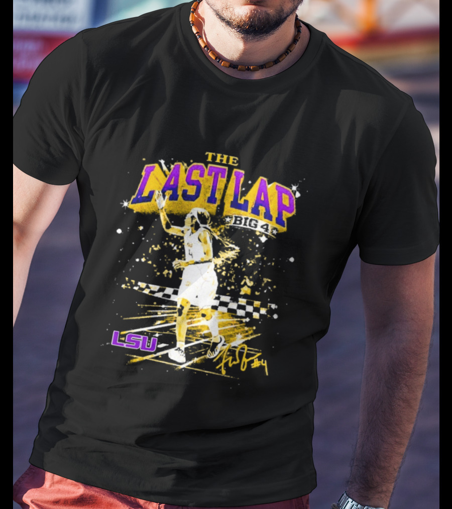 The Last Lap Flau'jae Johnson LSU Tigers Basketball T-Shirt