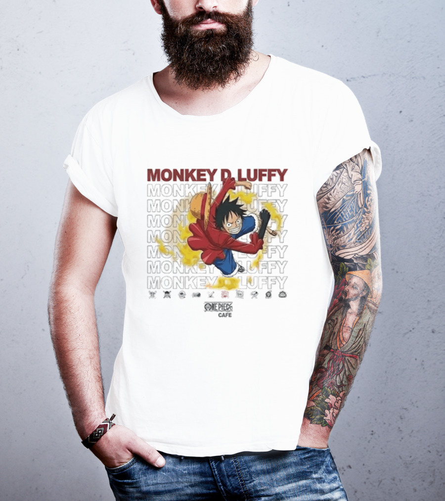 Popeyes Ishowspeed One Piece Monkey D. Luffy 2026 T-Shirt