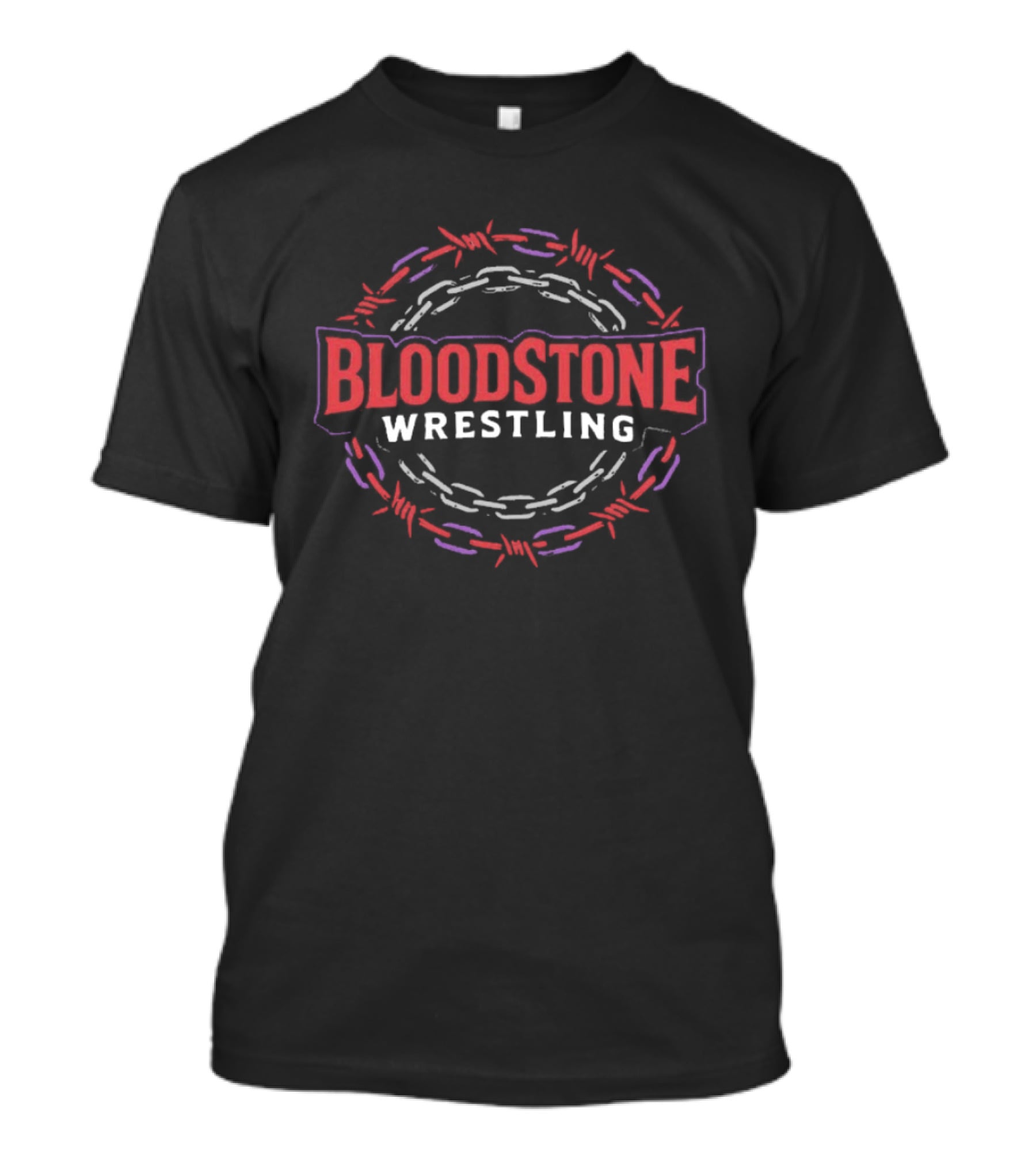 Bloodstone Wrestling Barbed Wire Chain T-Shirt