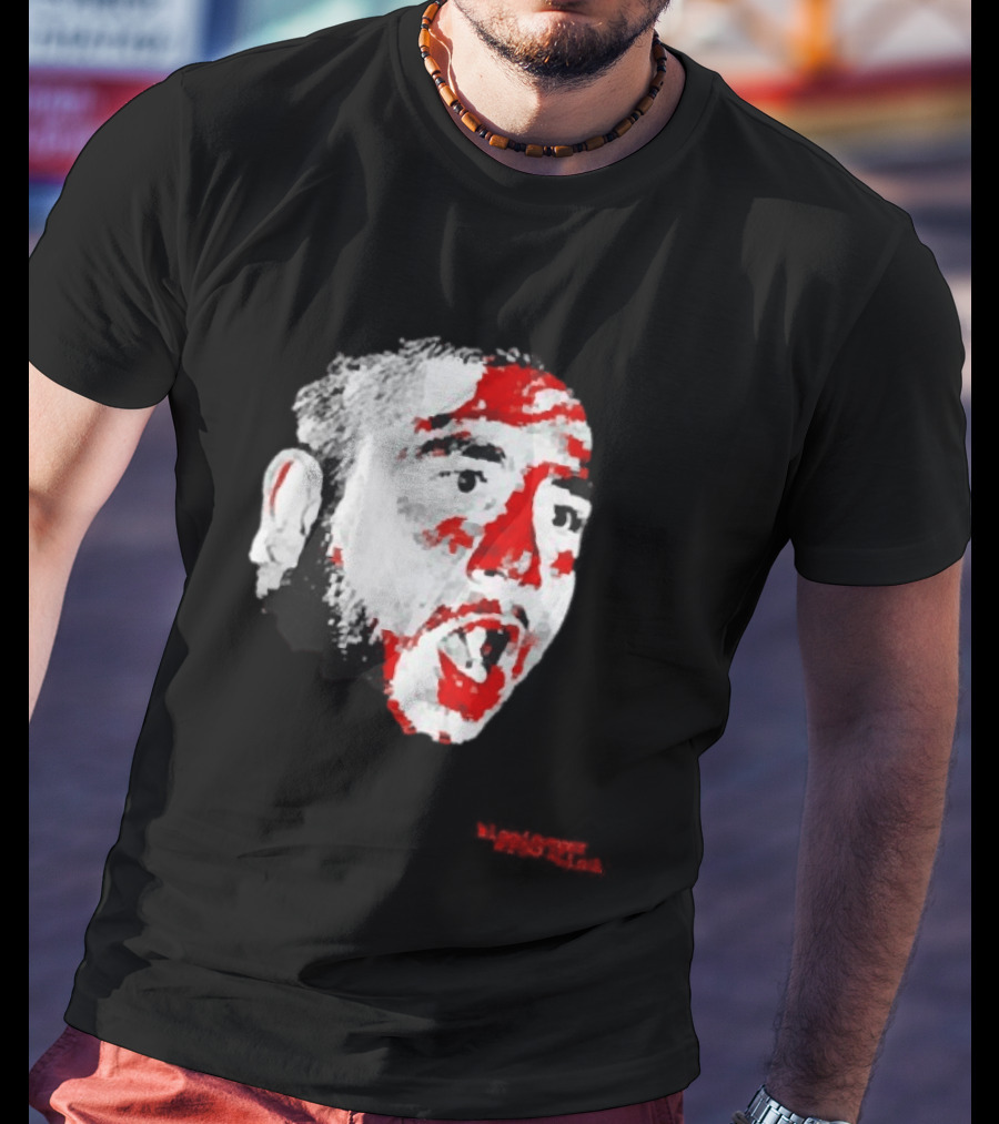 Bloodstone Wrestling Chico Suave Red Face T-Shirt