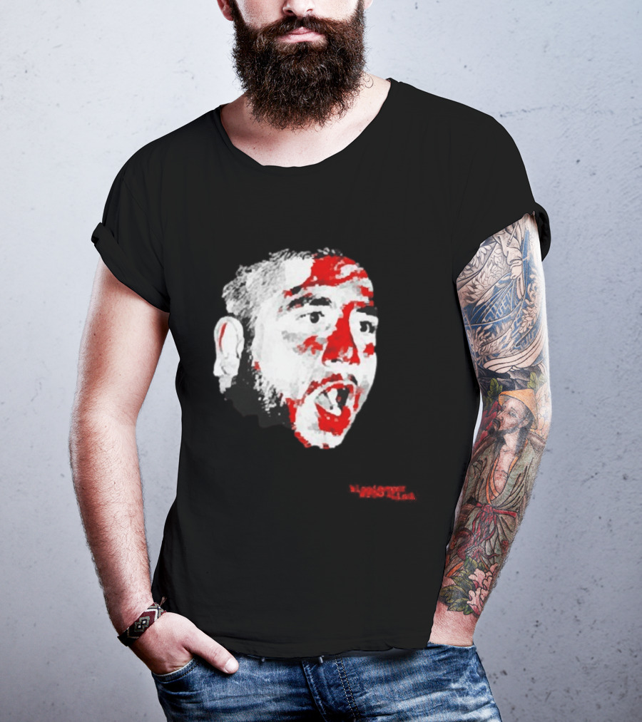 Bloodstone Wrestling Chico Suave Red Face T-Shirt