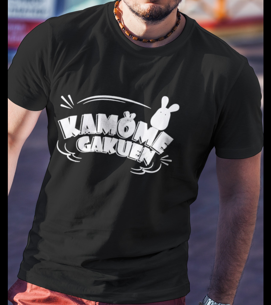 Toilet Bound Hanako Kun Kamome Gakuen Rabbit Motif T-Shirt