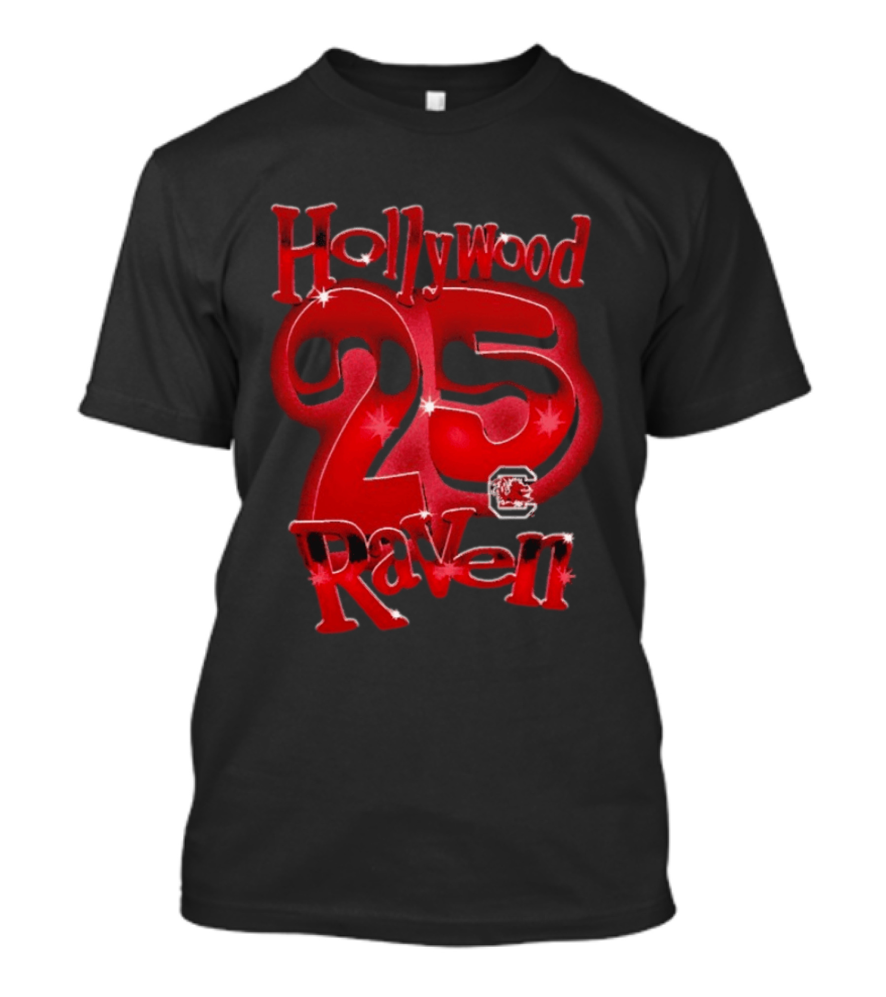 Hollywood 25 Raven Johnson SC Gamecocks T-Shirt