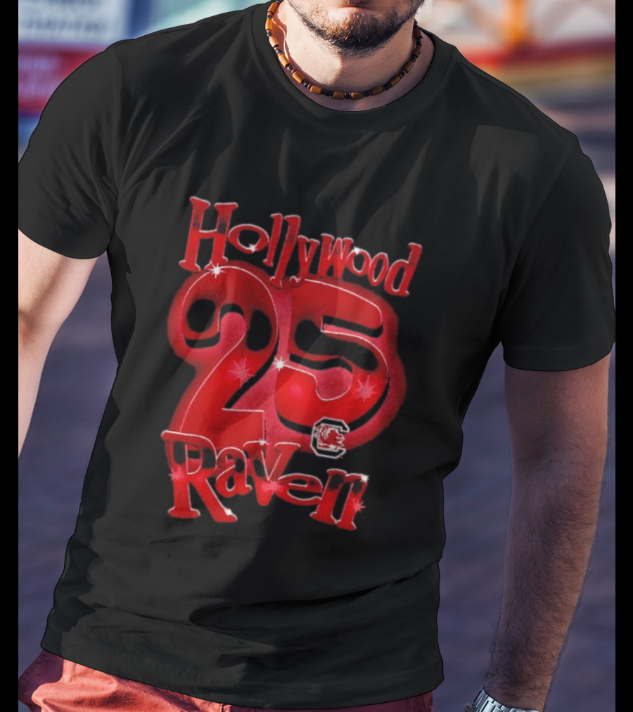 Hollywood 25 Raven Johnson SC Gamecocks T-Shirt