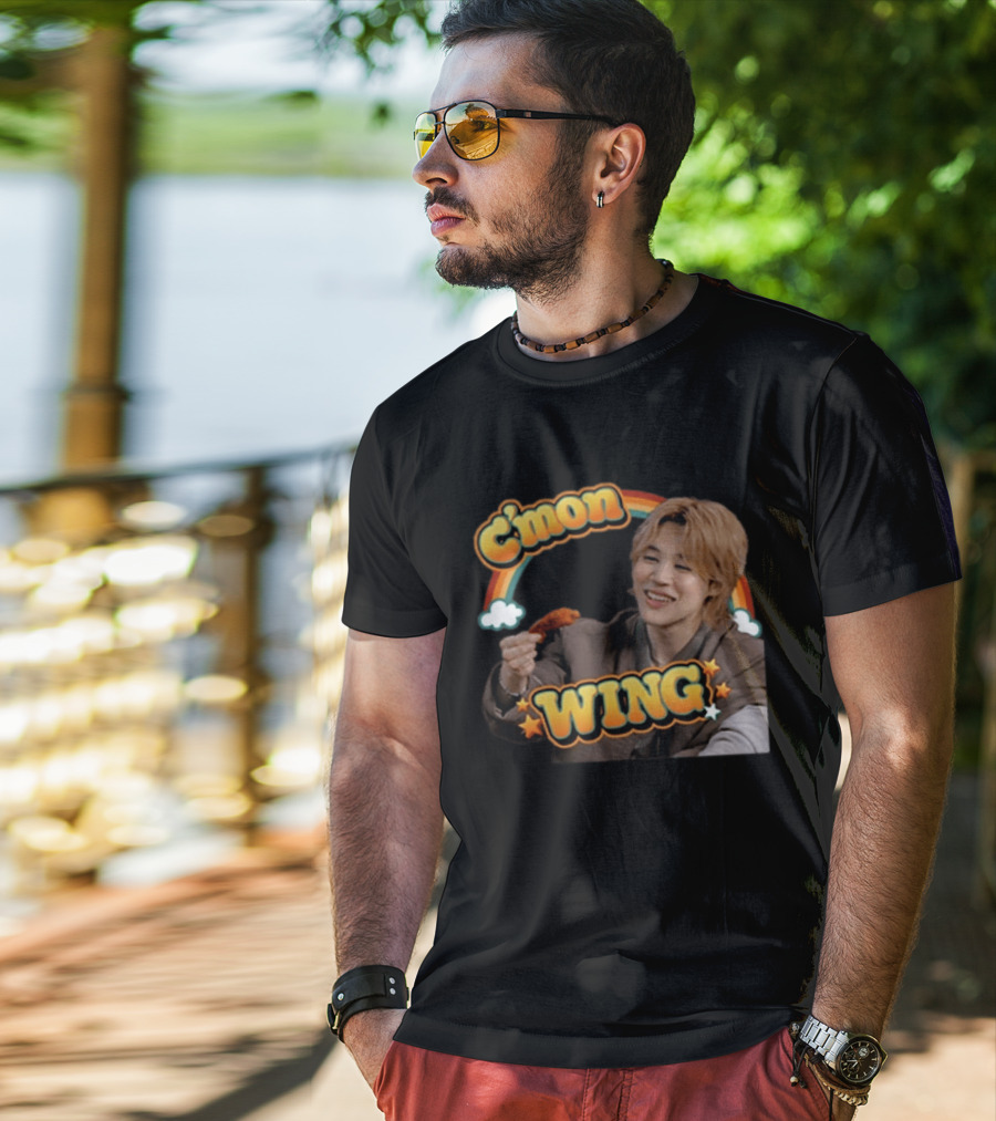 C'mon Wing Jimin BTS Arirang 2.0 T-Shirt