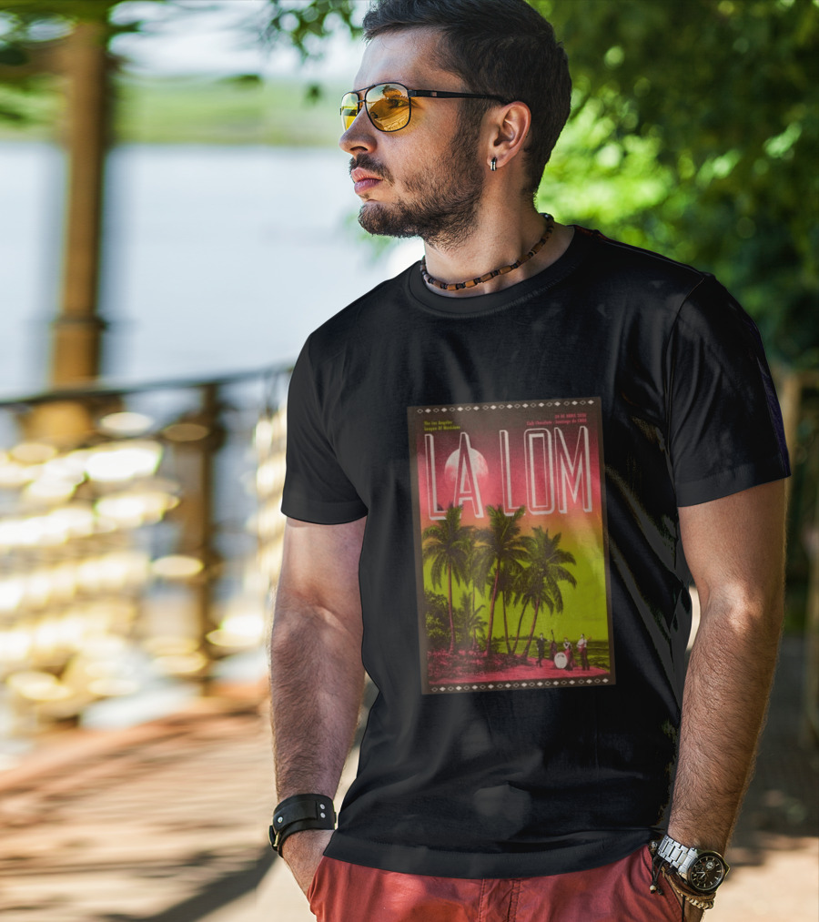 La Lom Los Angeles League Of Musicians Club Chocolate Santiago De Chile 24 De Abril 2026 T-Shirt