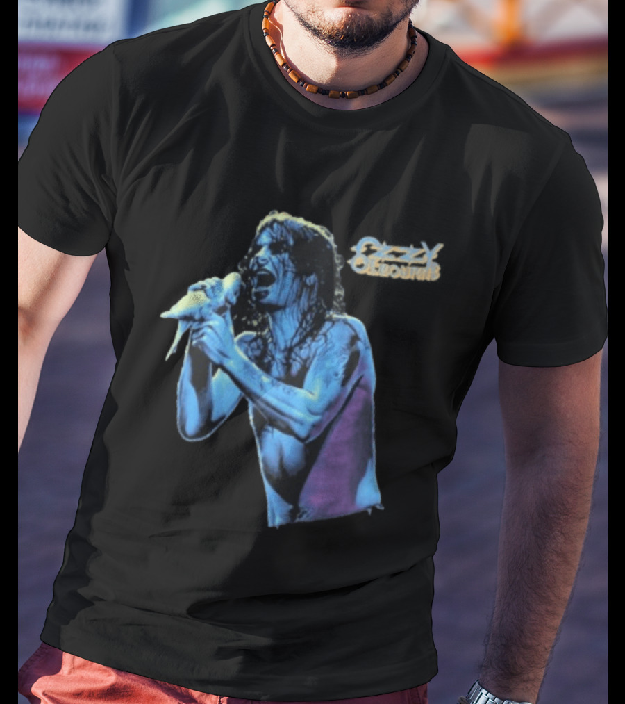 Ozzy Osbourne 1997 Blue Dove Iconic Performance T-Shirt