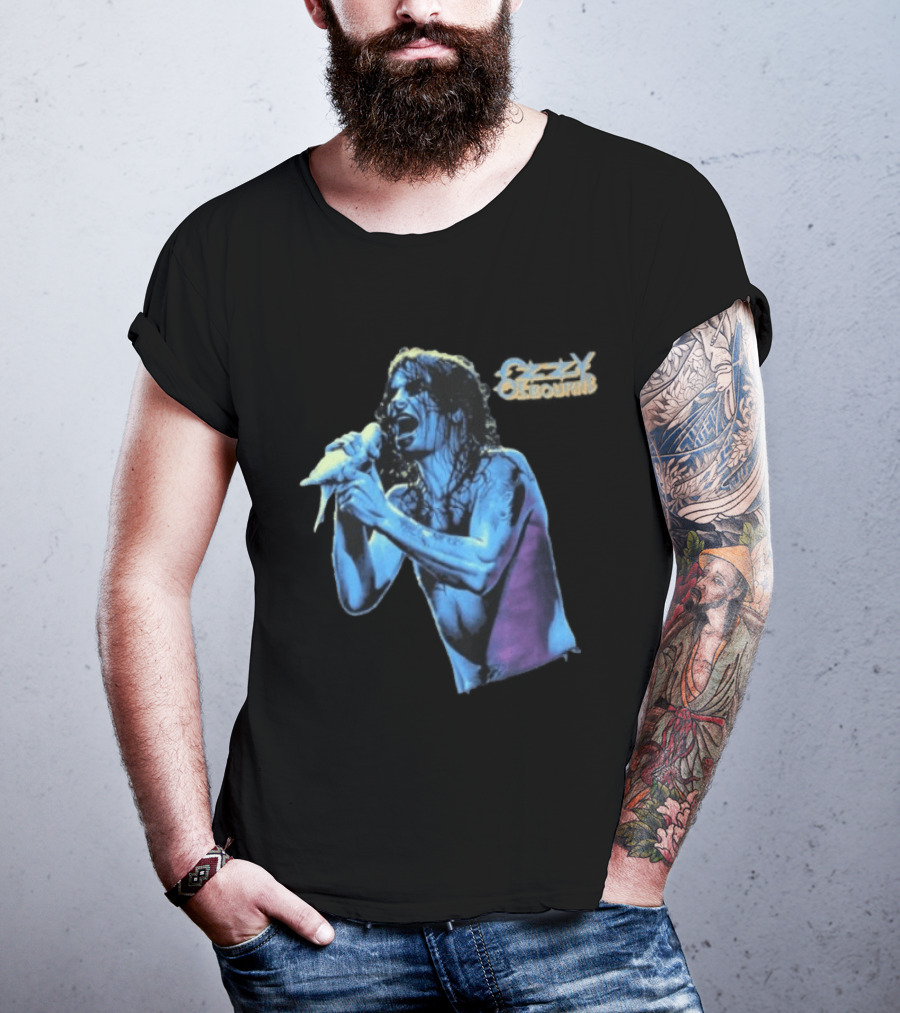 Ozzy Osbourne 1997 Blue Dove Iconic Performance T-Shirt