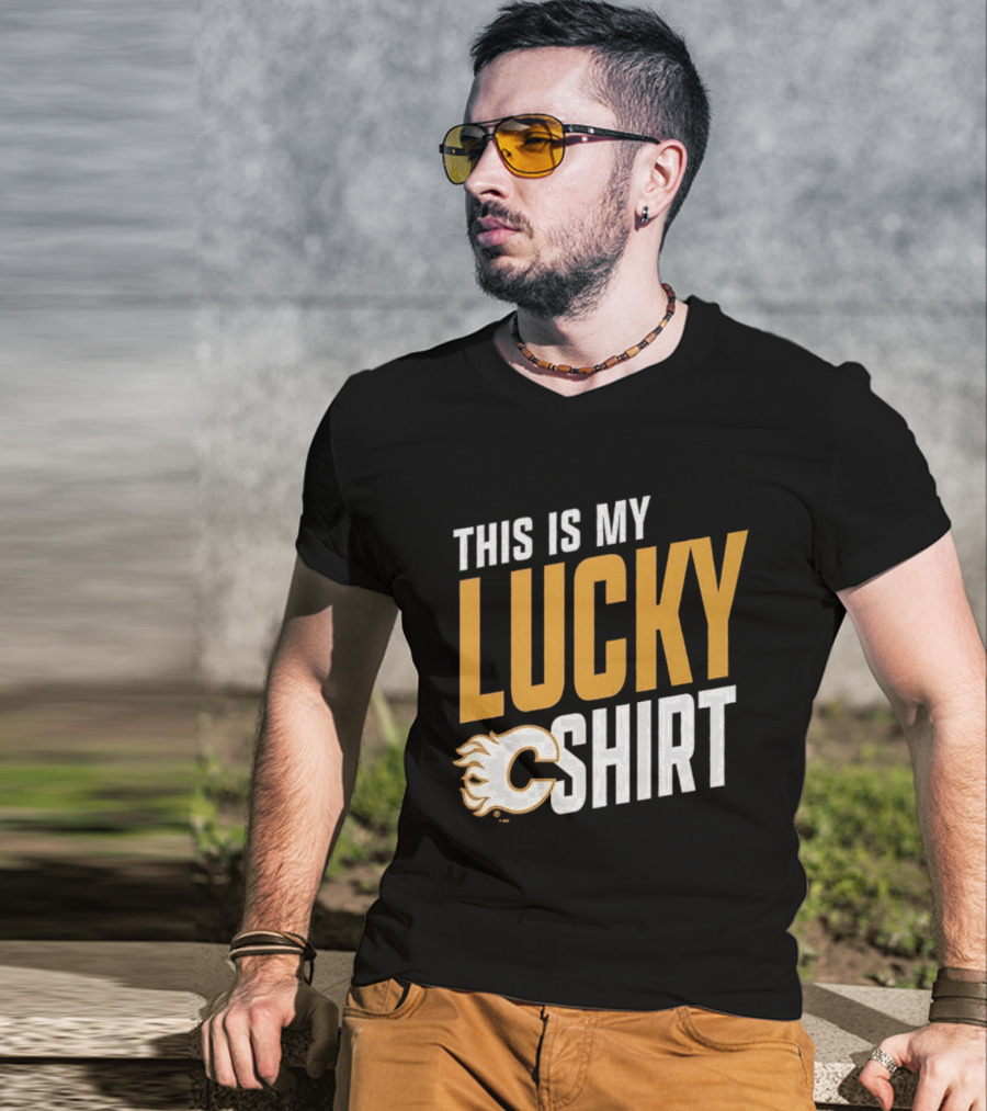 Calgary Flames This Is My Lucky 2026 T-Shirt