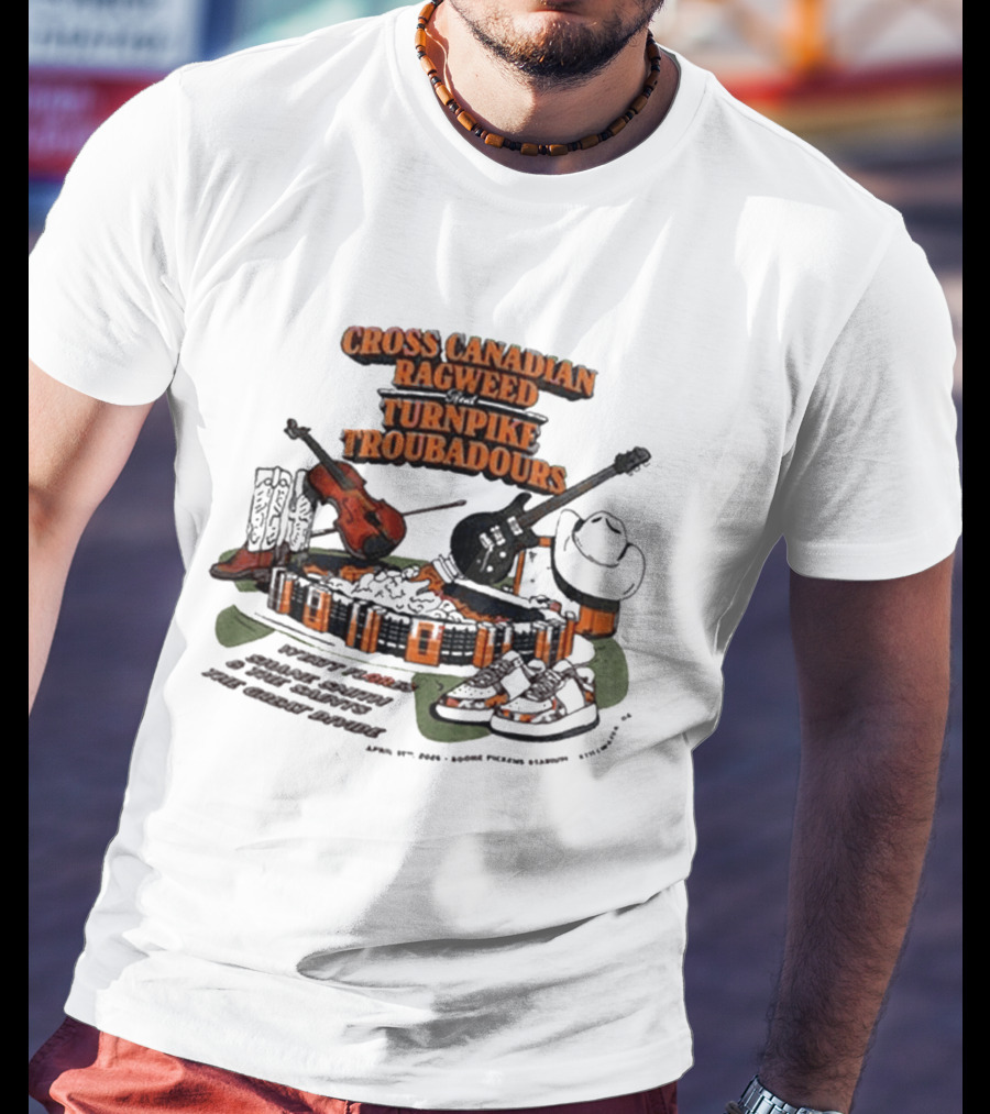 Cross Canadian Ragweed Turnpike Troubadours Whiskey Rock State Fair Grounds Oklahoma City T-Shirt