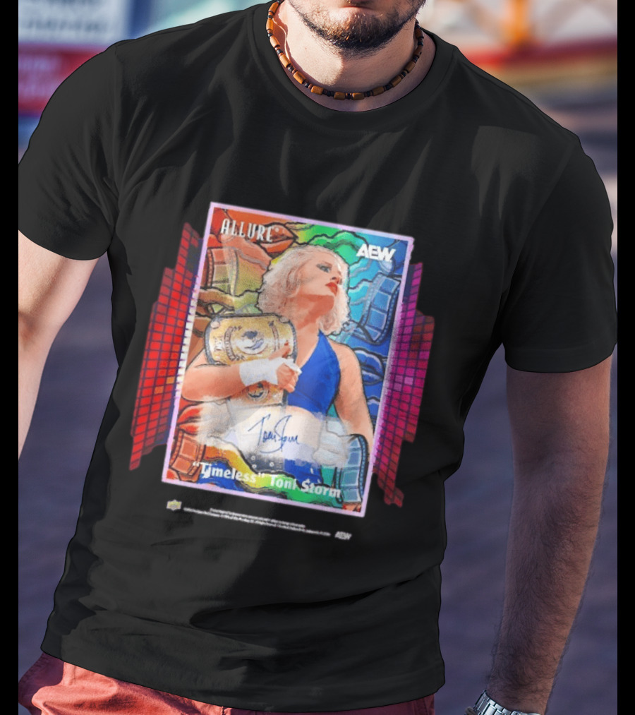 Allure Timeless Toni Storm AEW Upper Deck T-Shirt