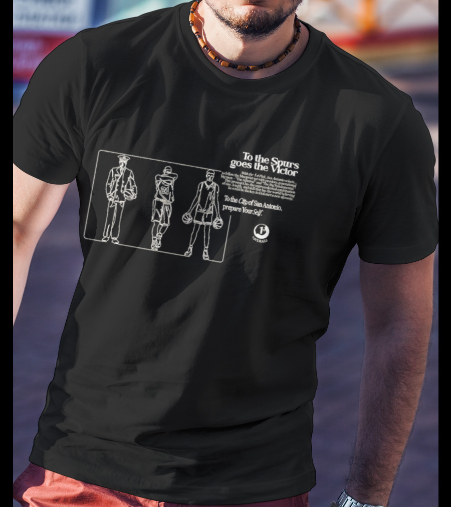 To The Spurs Goes The Victor With The 1st Pick San Antonio Spurs Selects T-Shirt