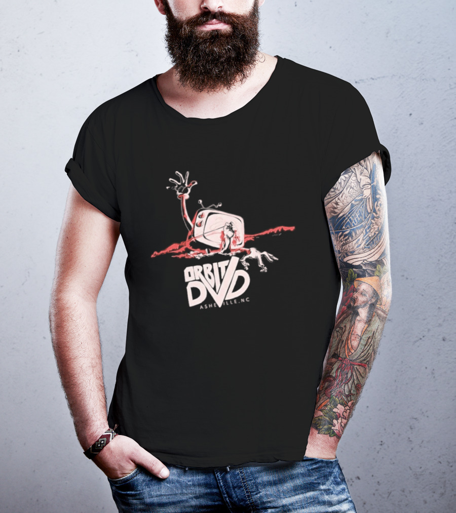 Orbit Evil Dead Video Cult Classic Horror Mash Up T-Shirt