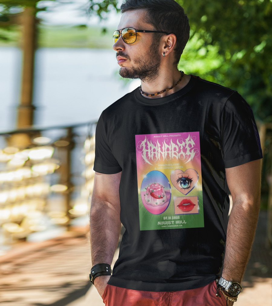 August Hall Presents Hanabie Concert April 10 2026 San Francisco CA T-Shirt