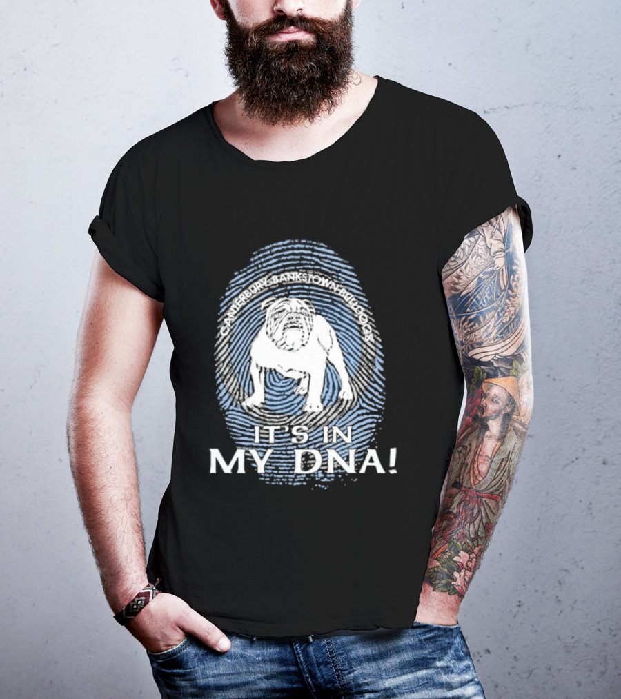 Canterbury Bankstown Bulldogs It's In My Dna Fan T-Shirt