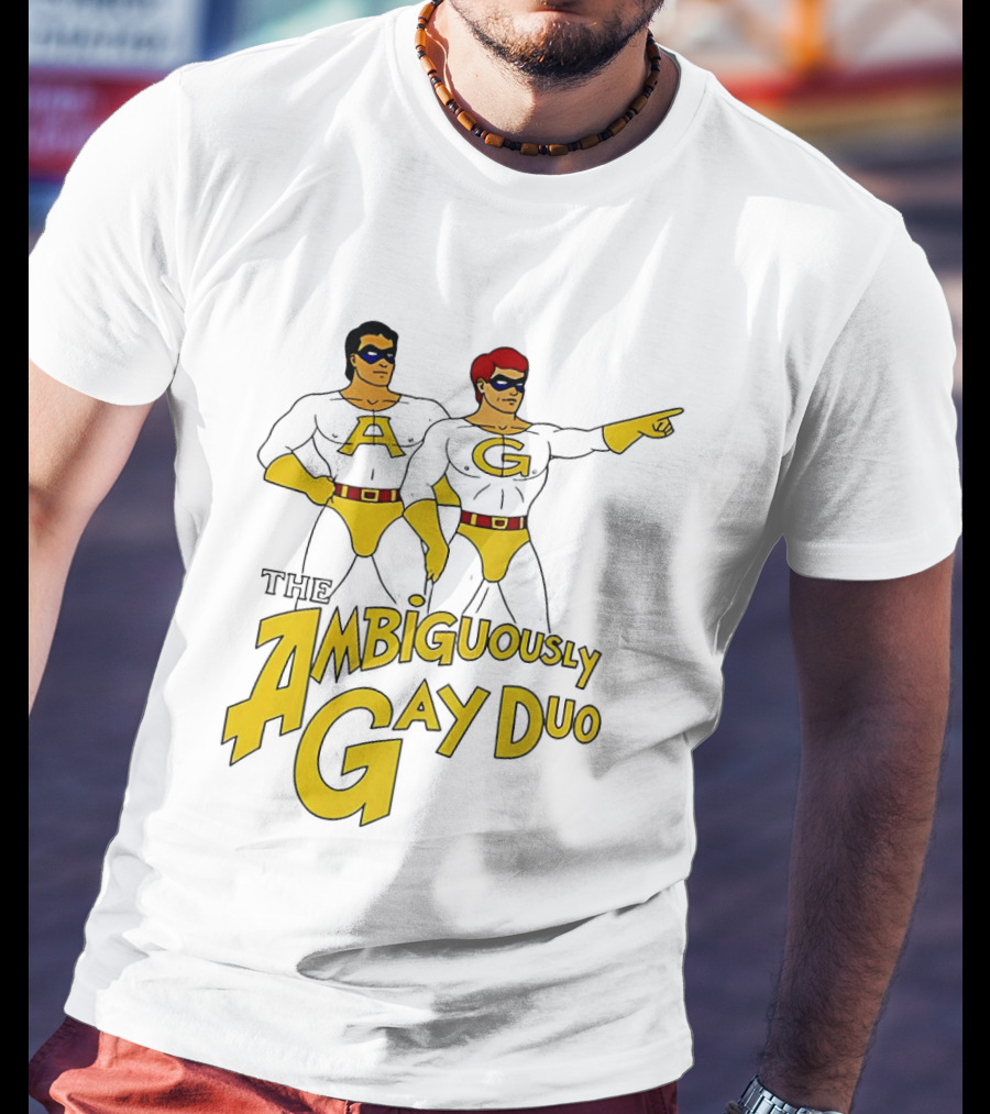 AG The Ambiguously Gay Duo Characters Classic Comic T-Shirt