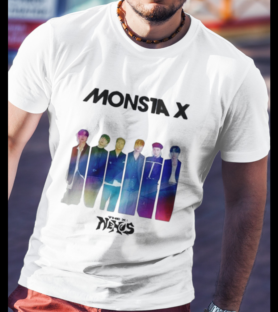 Monsta X Nexus 2026 White T-Shirt