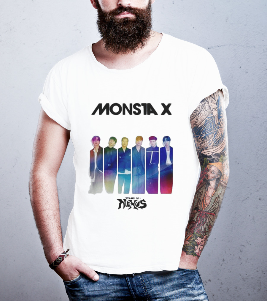 Monsta X Nexus 2026 White T-Shirt