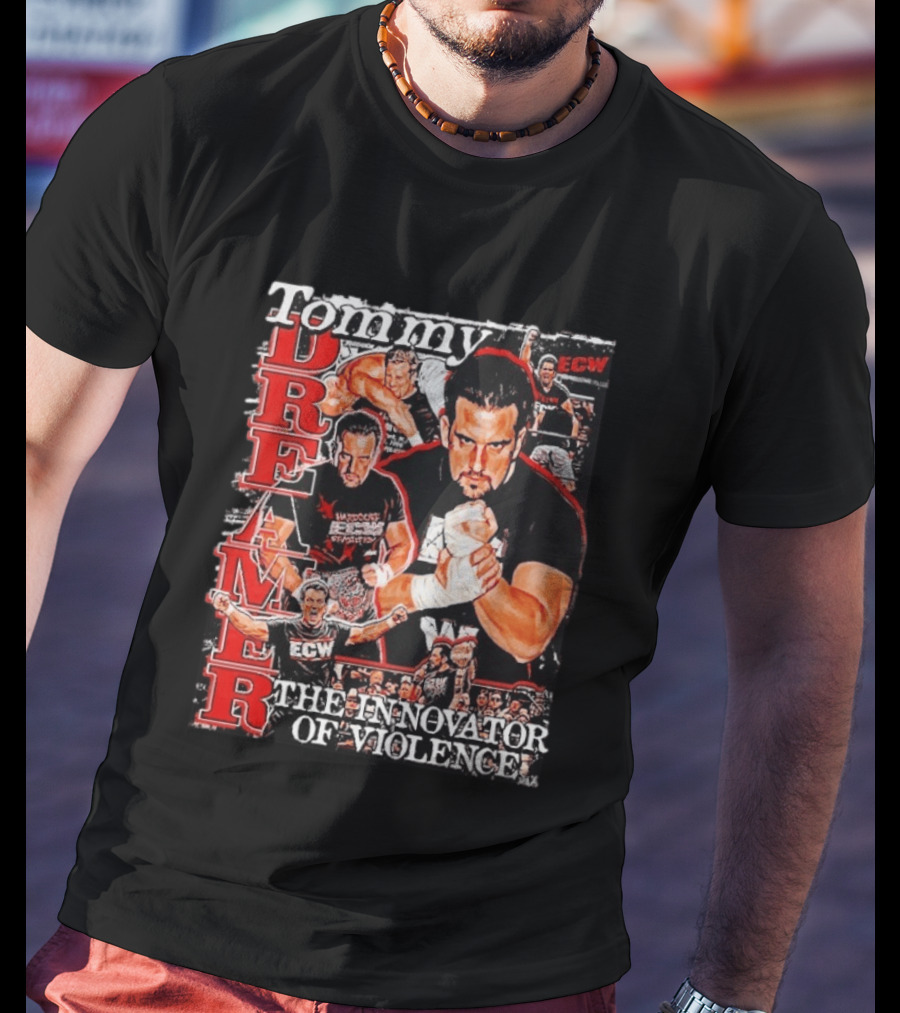 Tommy Dreamer ECW The Innovator Of Violence T-Shirt