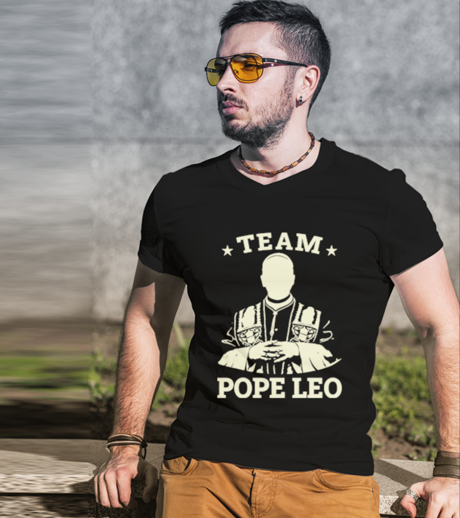 Team Pope Leo XIV Star T-Shirt