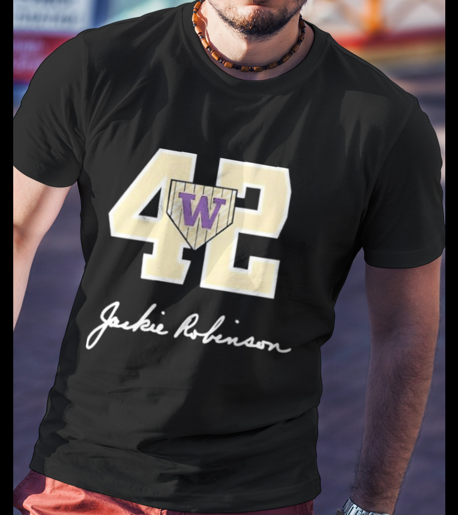 Jackie Robinson 42 W T-Shirt