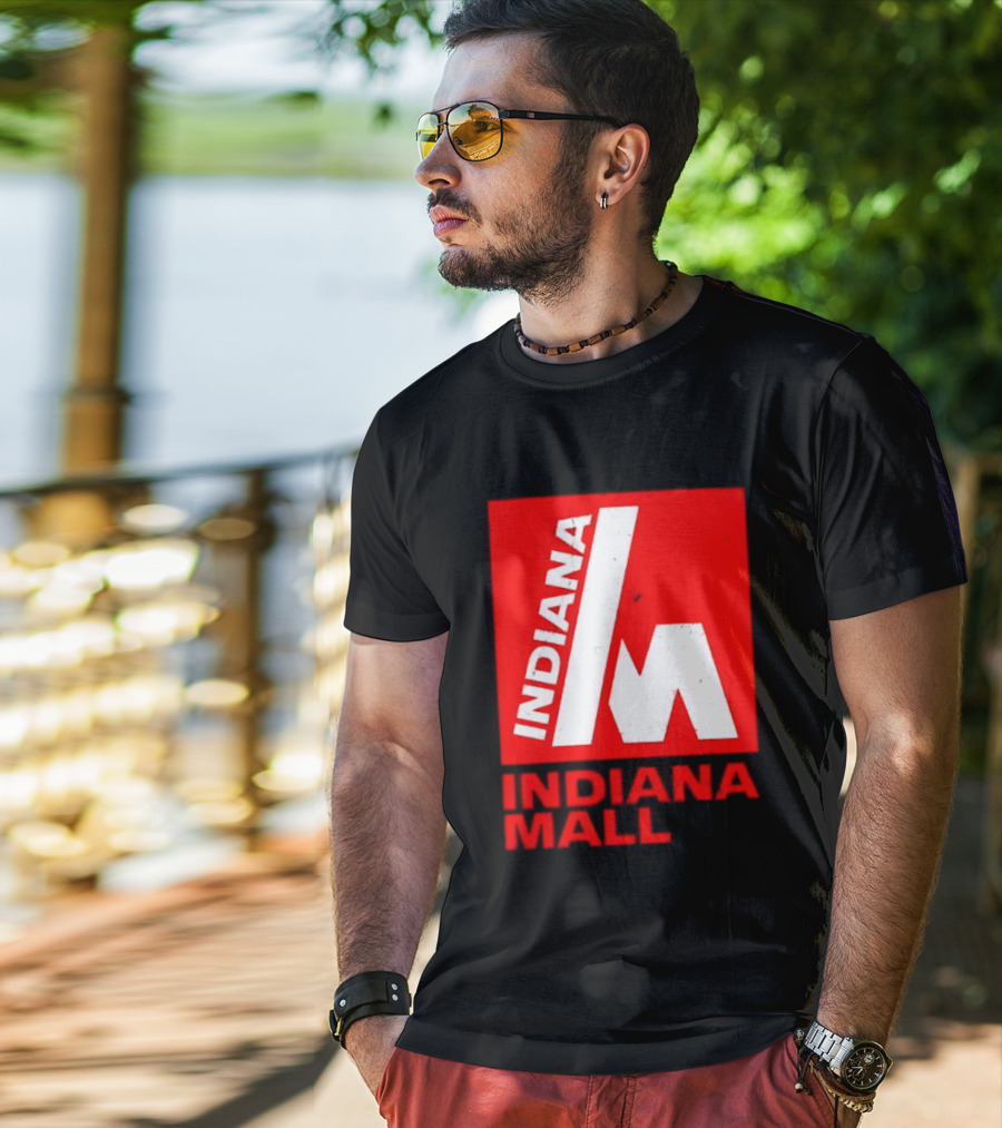 Indiana Mall Indiana PA Vintage Style Red T-Shirt