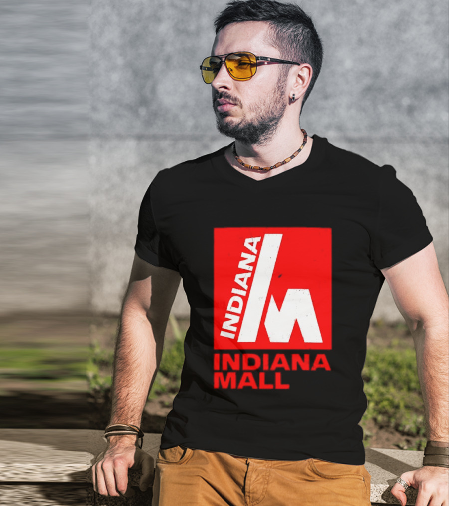 Indiana Mall Indiana PA Vintage Style Red T-Shirt