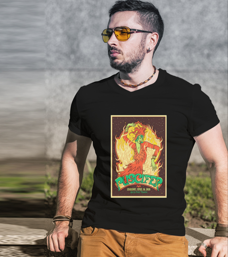 Puscifer Akron Civic Theatre Thursday April 16 2026 T-Shirt