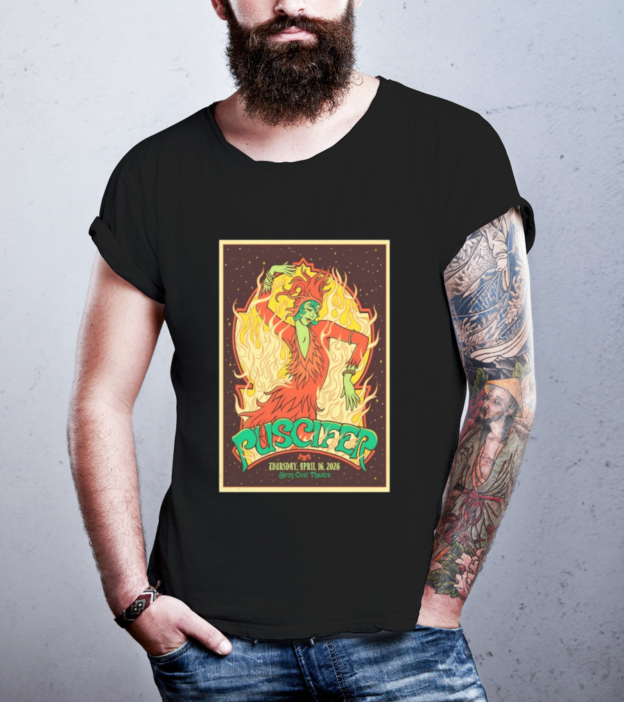 Puscifer Akron Civic Theatre Thursday April 16 2026 T-Shirt