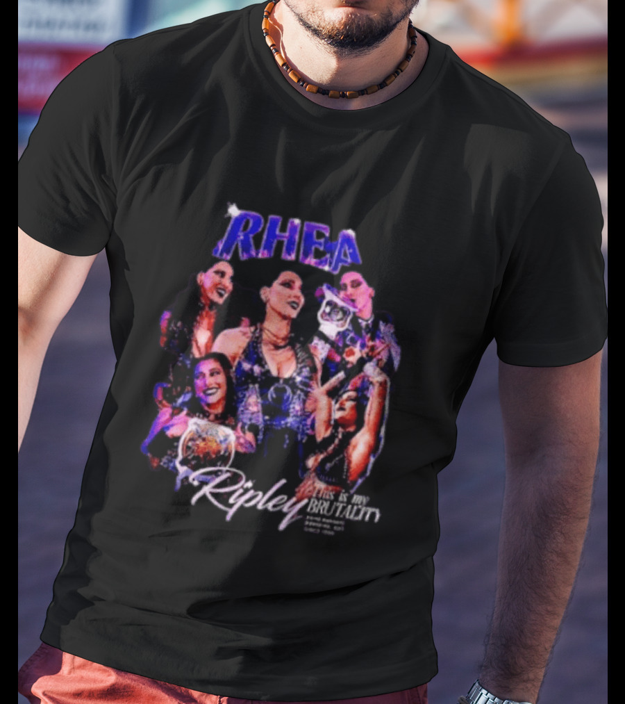 Rhea Ripley This Is My Brutality Champion Series T-Shirt