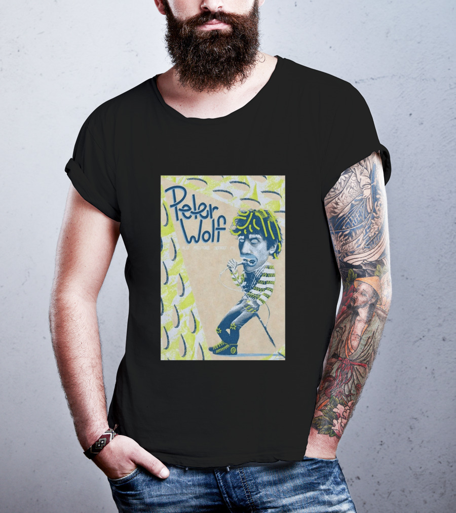 Peter Wolf Apr 17 Fillmore Detroit MI T-Shirt