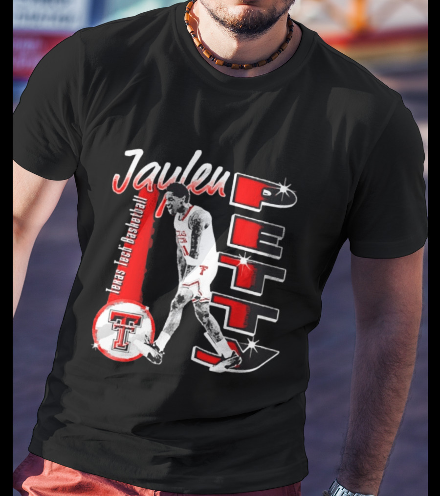 Jaylon Petty Texas Tech Red Raiders Basketball T-Shirt