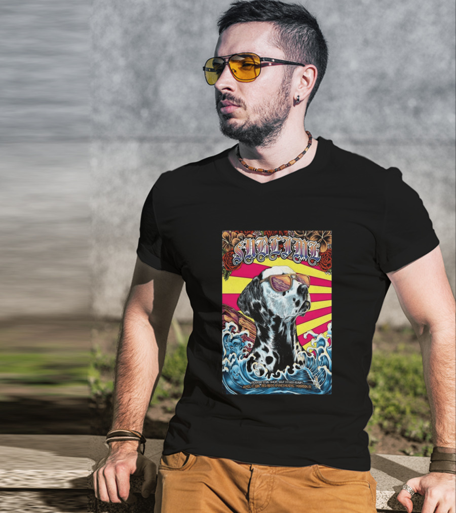 Sublime Self Titled Album April 17 2026 Red Rocks Amphitheatre Morrison CO T-Shirt