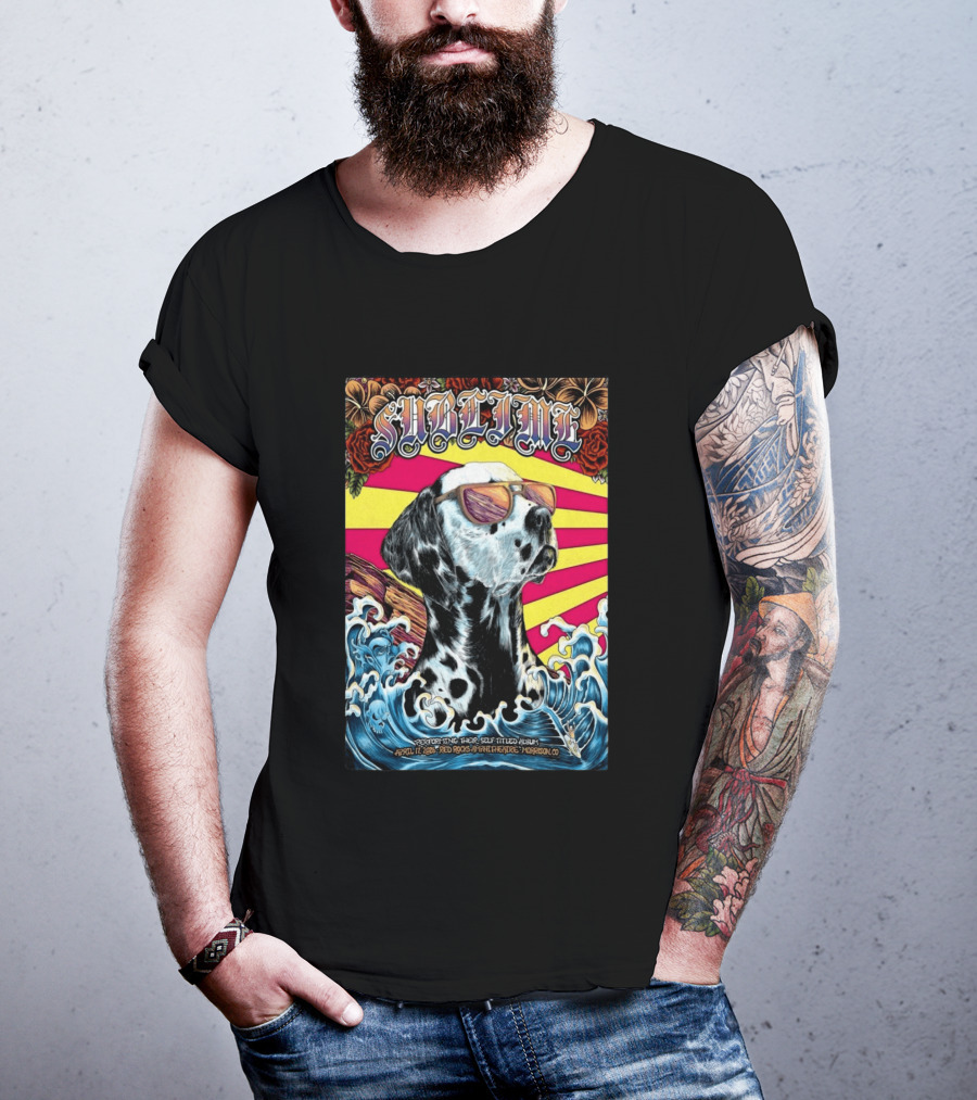 Sublime Self Titled Album April 17 2026 Red Rocks Amphitheatre Morrison CO T-Shirt