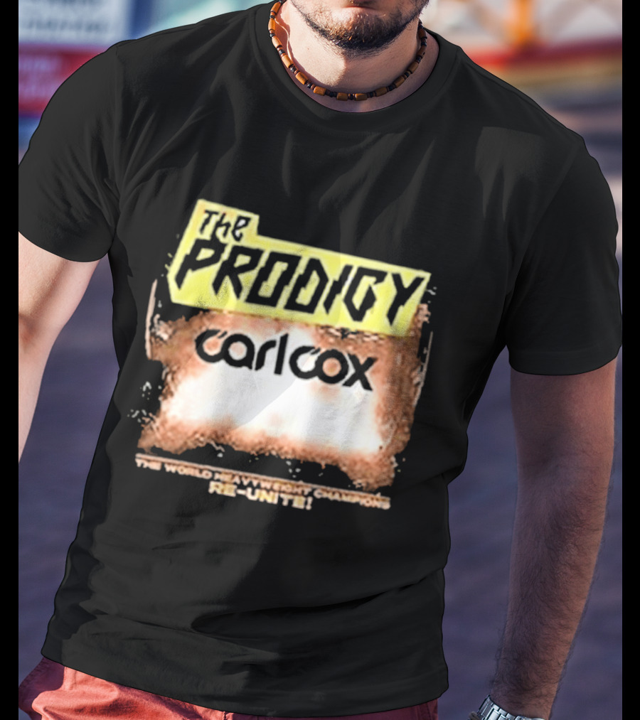 The Prodigy Carl Cox UK Ireland 2026 Tour Re United T-Shirt