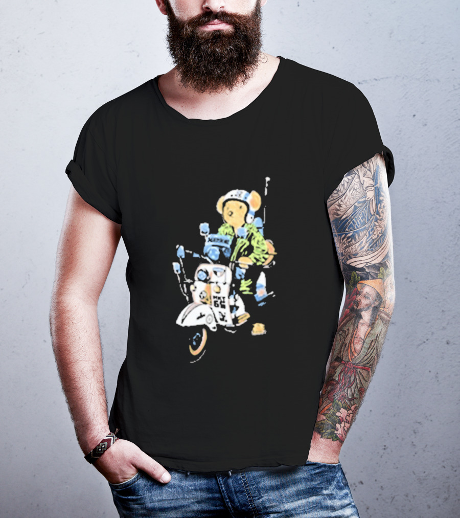 The Who X Market Studios Mod Bear Scooter T-Shirt
