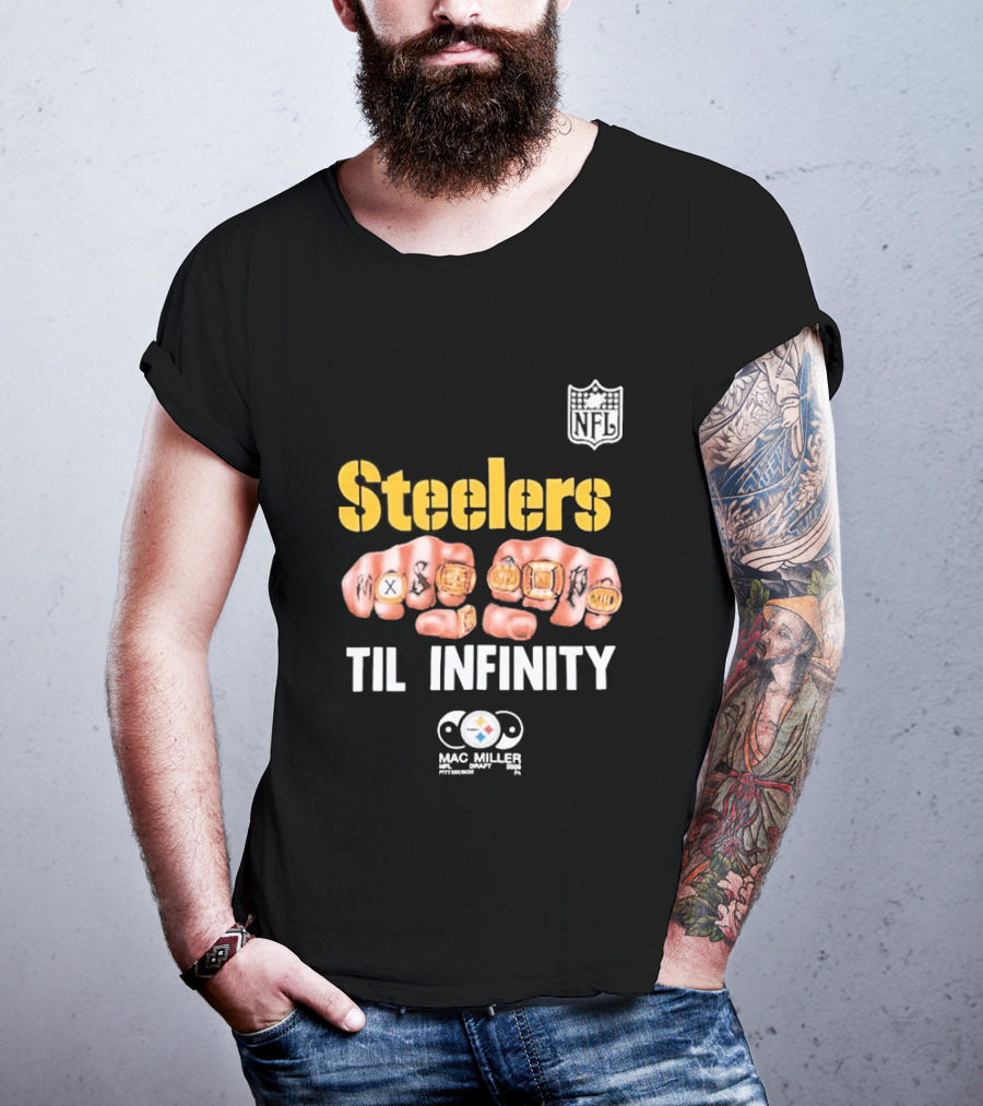 Steelers Til Infinity Mac Miller NFL T-Shirt