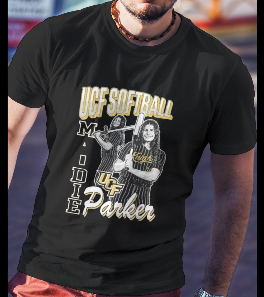 UCF Softball Maddie Parker Knights Player M Parker UCF T-Shirt