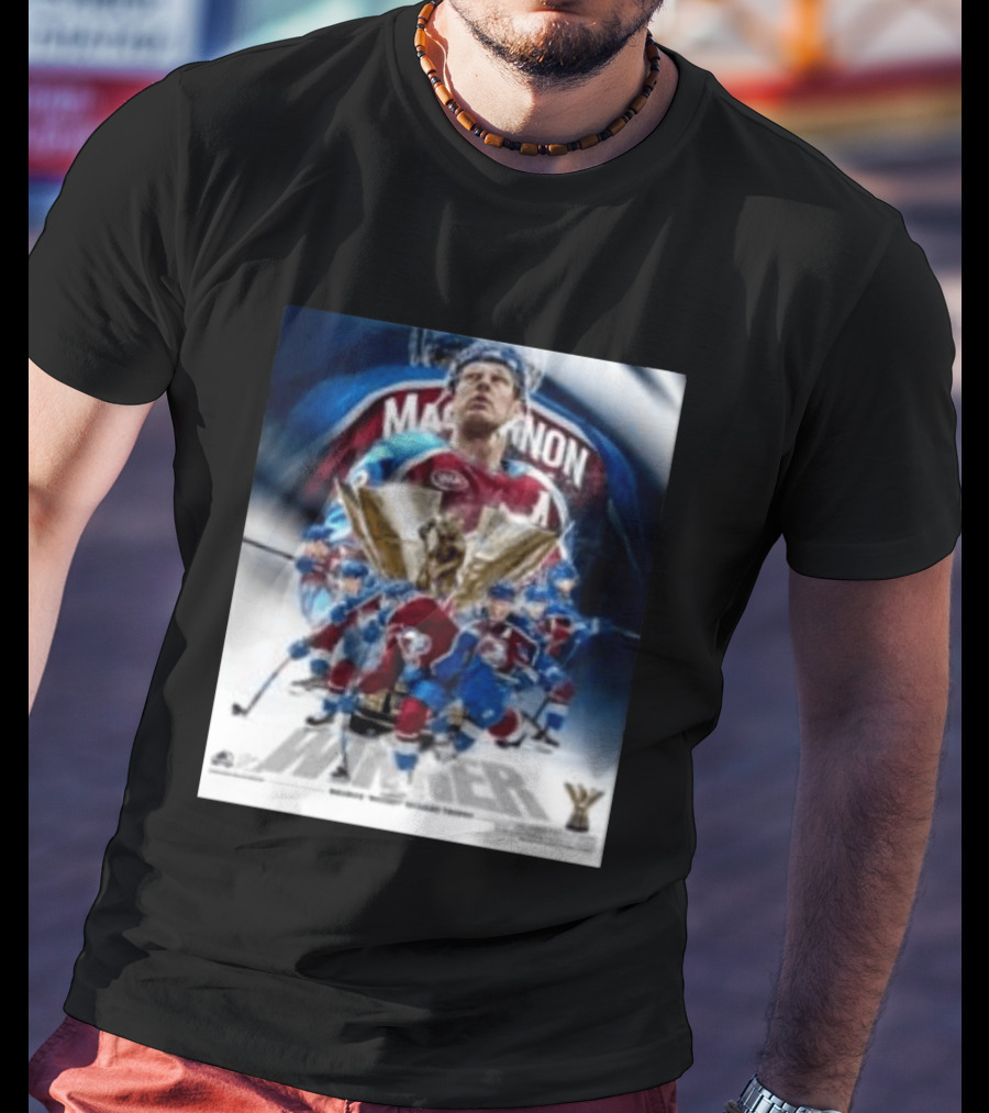 Nathan Mackinnon Winner 2026 Rocket Richard Trophy Colorado Hockey Team T-Shirt
