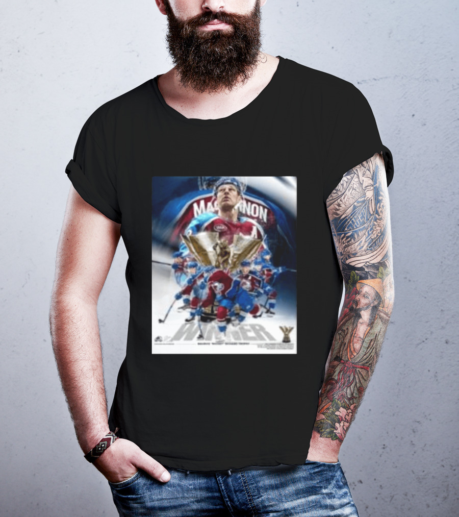 Nathan Mackinnon Winner 2026 Rocket Richard Trophy Colorado Hockey Team T-Shirt