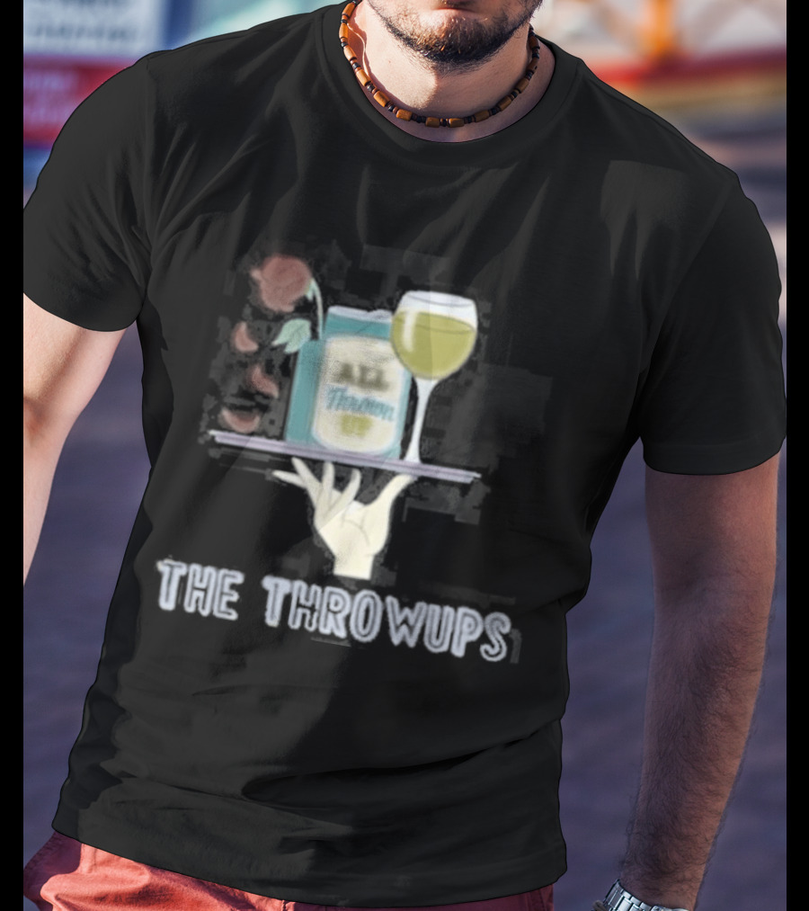 Meth Syndicate Beer And Mustard Barf Font T-Shirt