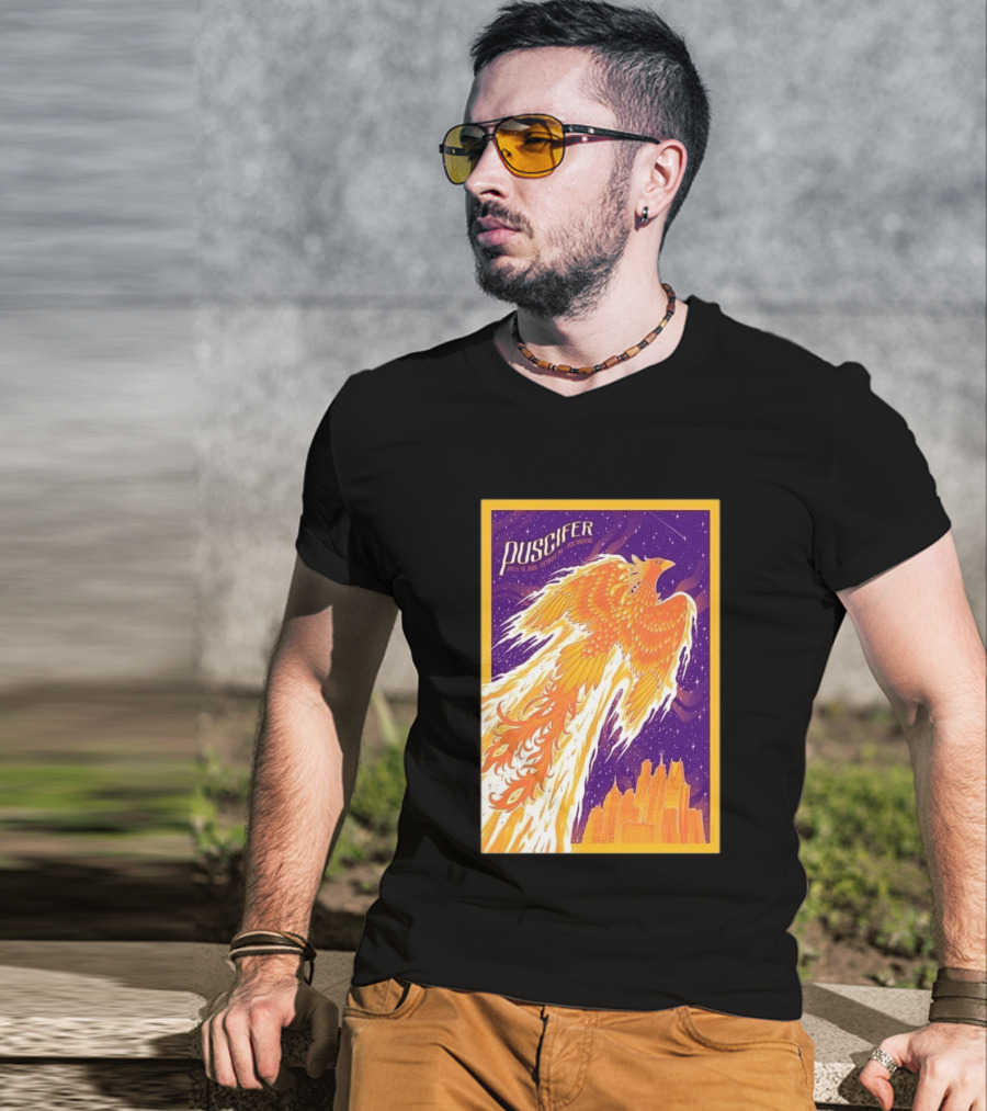 Puscifer Phoenix Rising Apr 18 2026 At Fox Theatre Detroit T-Shirt